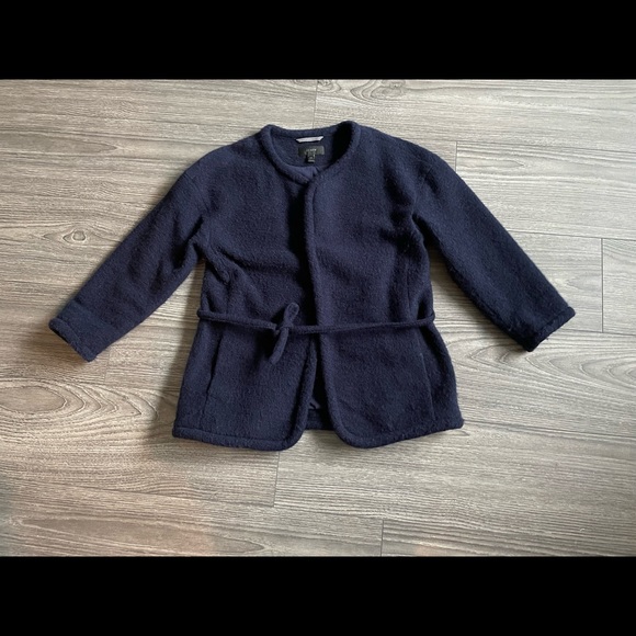 J Crew Boiled Wool Wrap Jacket - Picture 5 of 7
